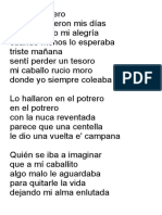 Letra La Muerte Del Rucio Moro