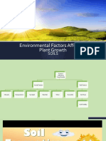 Environmental Factors Affecting Plant Growth - Soil Formation