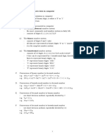 Representation of Numeric Data in Computer-1