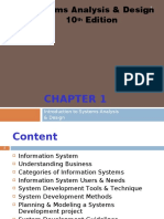 Introduction To Systems Analysis & Design