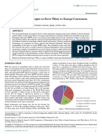 Comparison of Technologies To Serve Waste To Energy Conversion