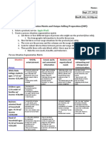 Name: Sept. 27, 2012 Busm 241, 12:30P.M. Assignment #1: Person-Situation Segmentation Matrix and Unique Selling Proposition (Usp)