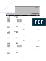 General Ledger (Detail) : ID# SRC Date Memo Debit