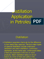 Distillation Application in Petroleum