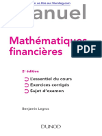 Manuel: Mathématiques Financières