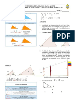 Taller Semejanza de Triángulos