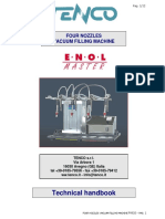 Technical Handbook: Four Nozzles Vacuum Filling Machine