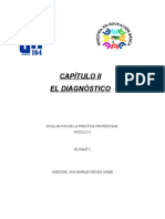 Capítulo Ii El Diagnóstico: Evaluacion de La Practica Profesional Modulo Ii