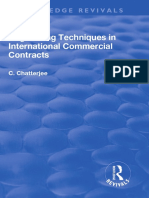 Charles Chatterjee - Negotiating Techniques in International Commercial Contracts-Routledge (2017)