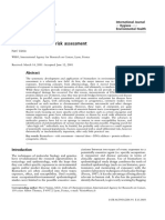 Review Use of Biomarkers in Risk Assessment: International Journal Hygiene Environmental Health