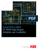 3BSE034876 System 800xa Safety AC800M High Integrity Reliability and Availability Manual PDF