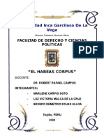 El Habeas Corpus