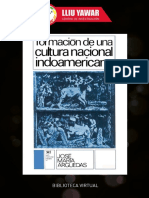 Arguedas Josc3a9 Marc3ada 1975 Formacic3b3n de Una Cultura Nacional Indoamericana