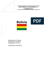 Bolivia: Informe Económico Y Comercial