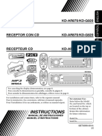 JVC Stereo User Manual PDF