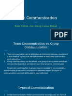 Team Communication