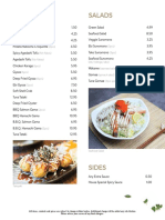 Sushi Town - New Menu