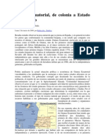 Guinea Ecuatorial de Colonia A Estado Con Derecho