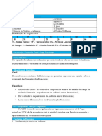 PLANO DE AULAS Auditoria Financeira-2