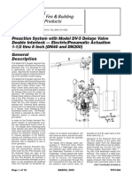 Preaction System With Model DV-5 Deluge Valve Double Interlock - Electric/Pneumatic Actuation 1-1/2 Thru 8 Inch (DN40 and DN200)