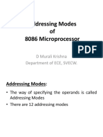 Addressing Modes of 8086