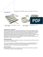 Solar Fire Concentration For Solar Food Processing