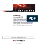 Fortigate OS Command Line Interface