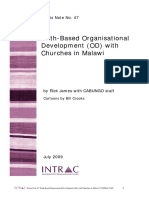 Faith-Based Organisational Development (OD) With Churches in Malawi