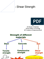 Unit 5 - Shear Strength of Soil