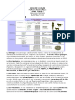 Ciencias Sociales Sexto ERAS GEOLOGICAS - SOLUCION PREGUNTAS