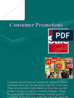 Consumer Promotions 