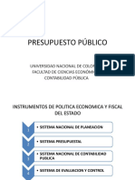 Presentación Presupuesto Público PDF