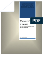 Meniere's Disease Second Edition Incorporating The Recent Advances