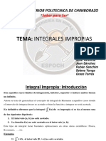 Integrales Impropias