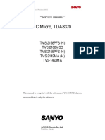 I C M Icro, TDA8370: "Service Manual"