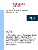 Blood Glucose Monitoring