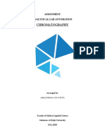 Chromatography: Assignment Analytical Lab Automation