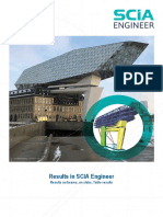 Results in SCIA Engineer: Results On Beams, On Slabs, Table Results