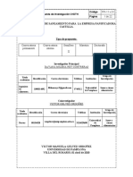 Propuesta de Plan de Saneamiento