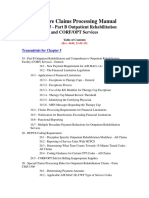 Medicare Claims Processing Manual: Chapter 5 - Part B Outpatient Rehabilitation and CORF/OPT Services