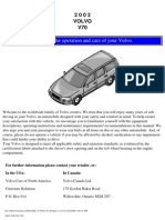 VOLVO V70 2002 User Manual