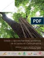 Estado y Aprovechamiento Sostenible de La Caoba en CA PDF