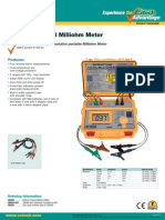 Battery Powered Milliohm Meter