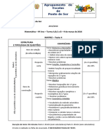 Matriz Do 4º Teste de Matematica