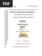 Practica 3, Calorimetrica