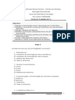 Ficha de Trabalho N.º 1 - Conceitos Introdutórios