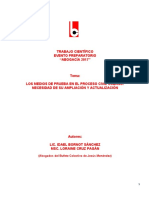 Los Medios de Prueba en El Proceso Civil Cubano - Abogacía