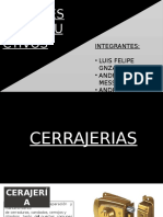 CATÁLOGO CERRAJERIA Entrega