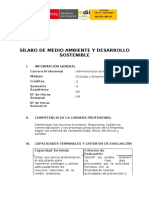 III SEM CONTABILIDAD 2 Silabo Medio Ambiente y Desarrollo Sostenible