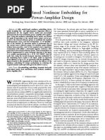 Model-Based Nonlinear Embedding For Power-Amplifier Design